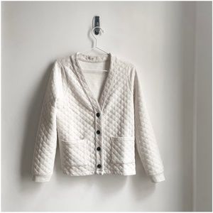 Madewell Quilted Cardigan